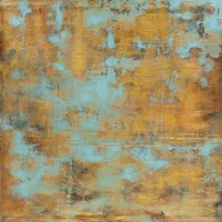 Rustic Elegance Sky Blue Fine Art Print