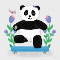 Tumbling Pandas I Fine Art Print