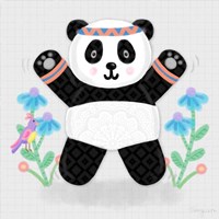 Tumbling Pandas III Fine Art Print