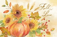 Welcome Fall Landscape -Fall in Love Fine Art Print