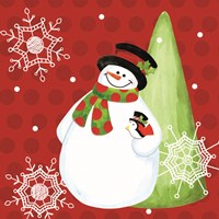 White Christmas Wishes II Fine Art Print