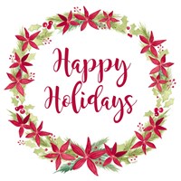 Be Joyful Happy Holidays Framed Print