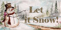 Let it Snow Fine Art Print