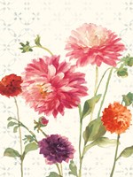 Watercolor Floral VI Framed Print