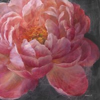 Vivid Floral I Crop Framed Print