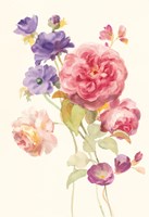 Watercolor Flowers II Fine Art Print