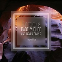 The Truth is Rarely Pure - Canyon Fine Art Print