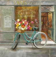 French Flowershop Fine Art Print