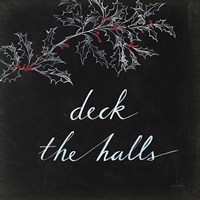 Cardinal Chalkboard IV Fine Art Print