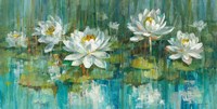 Water Lily Pond Crop Fine Art Print