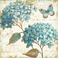 Blue Garden V Fine Art Print