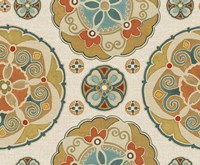 Spice Suzani Patterns I Fine Art Print