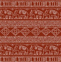 Batik Pattern IM Framed Print