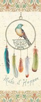 Feather Tales III Fine Art Print