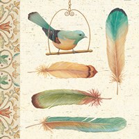 Feather Tales I Fine Art Print