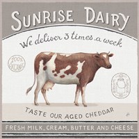 Vintage Farm II Framed Print