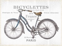 Bicycles II v2 Framed Print