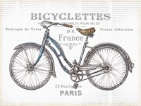 Bicycles II v2 Fine Art Print