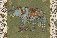 Elephant Caravan IIF Framed Print