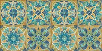 Mexican Tiles Pattern Fine Art Print
