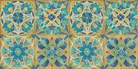 Mexican Tiles Pattern Fine Art Print