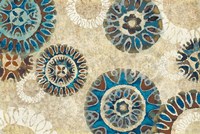 Floral Suzani Cascade Fine Art Print