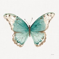 Colorful Breeze XII with Teal Fine Art Print