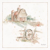 Farm Friends XV Framed Print