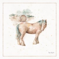 Farm Friends XII Framed Print