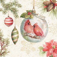 Woodland Holiday V Framed Print