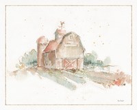 Farm Friends XV Barn Fine Art Print
