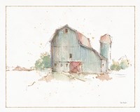 Farm Friends XIV Barn Fine Art Print