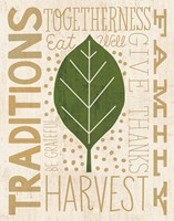 Family Tree Leaf IV Framed Print