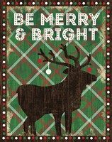 Simple Living Holiday Be Merry Fine Art Print