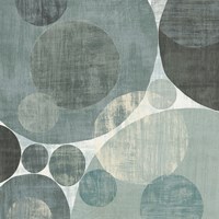 Circulation I Blue and Grey Fine Art Print