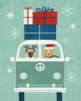 Holiday on Wheels XII Fine Art Print