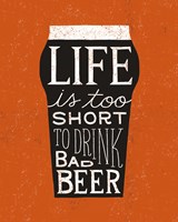 Craft Beer I Framed Print