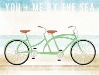 Beach Cruiser Tandem v2 Fine Art Print