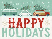 Holiday on Wheels IX Fine Art Print