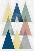 Mod Triangles IV Soft Fine Art Print