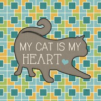 Cat Sayin IV Framed Print