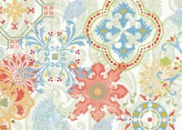 Crimson Stamps IV Spring Fine Art Print