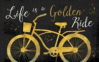 Golden Ride III Dark Fine Art Print
