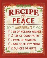 Holiday Recipe II Fine Art Print