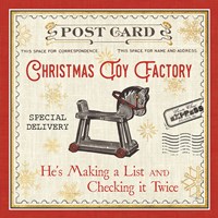 North Pole Express III Framed Print