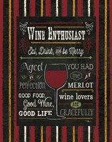 Wine Enthusiast II Fine Art Print