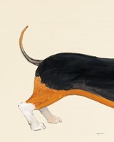 My Best Friend Dachshund II Fine Art Print