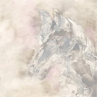 Gray Head IV Framed Print