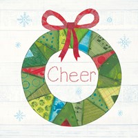 Christmas Patchwork III Fine Art Print