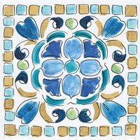 Peacock Allegory VII Fine Art Print